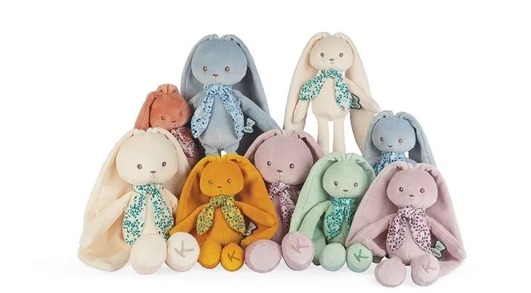 Kaloo, Lapinoo, Królik, przytulanka w pudełku, lawendowy, 25 cm