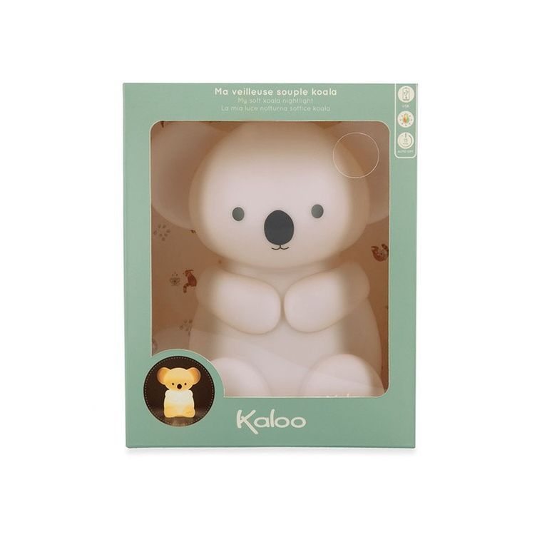 Kaloo, Petit Songe, Koala, silikonowa lampka nocna, USB, 18 cm
