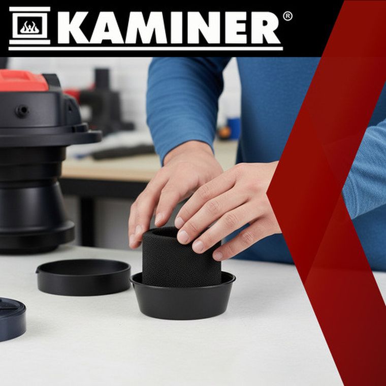 Kaminer, filtr gąbkowy do odkurzacza