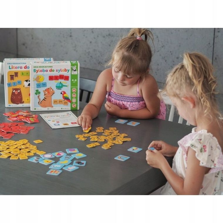 Kapitan Nauka. Sylaba do sylaby, gra edukacyjna
