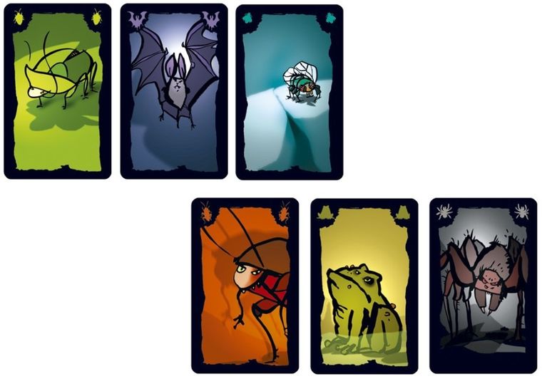 Karaluszek kłamczuszek, gra karciana