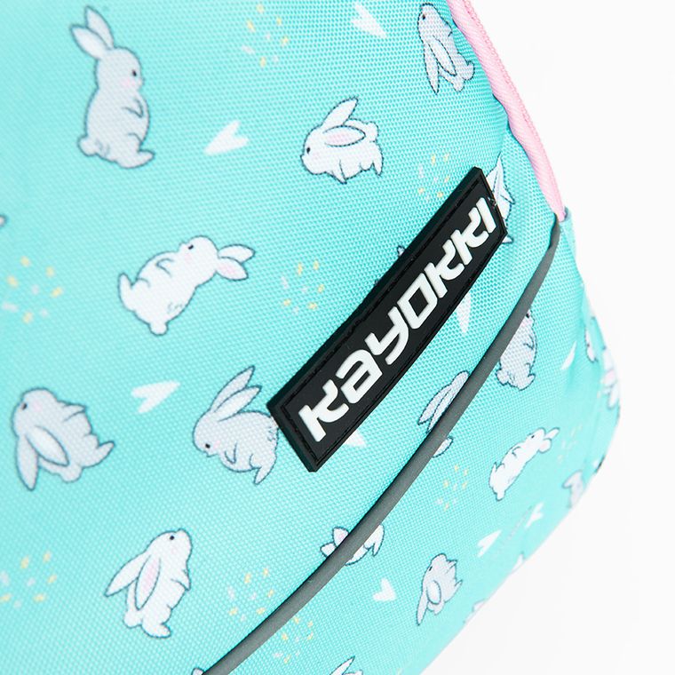 Kayokki, plecak szkolny, 2-komorowy, Króliczki