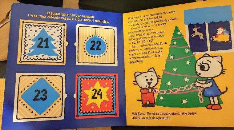 Kicia Kocia i Nunuś. Czekamy na święta!