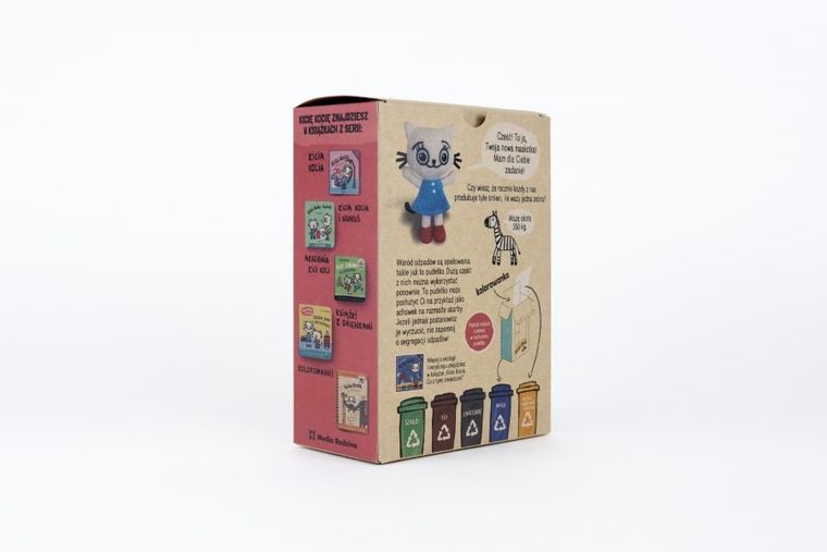 Kicia Kocia, maskotka w pudełku, 17 cm