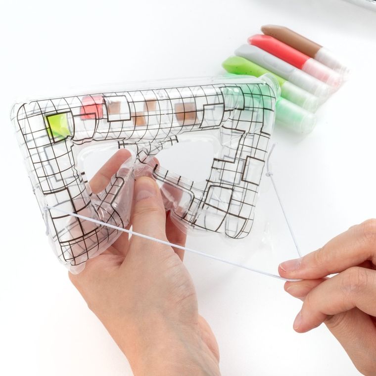 Kidea, Game, maska i miecz 3D, zestaw kreatywny