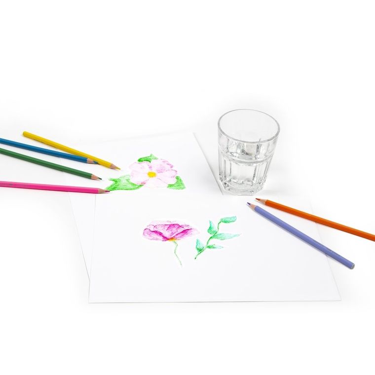 Kidea, kredki akwarelowe w pudełku, 24 kolory