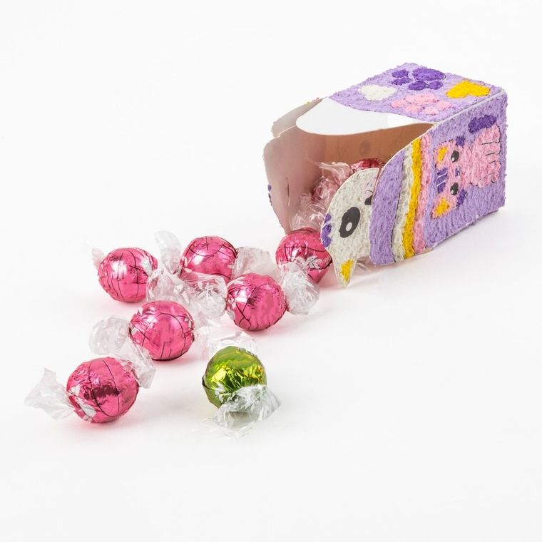 Kidea, Kreowanie po numerach, Szkatułka kotek, zestaw kreatywny