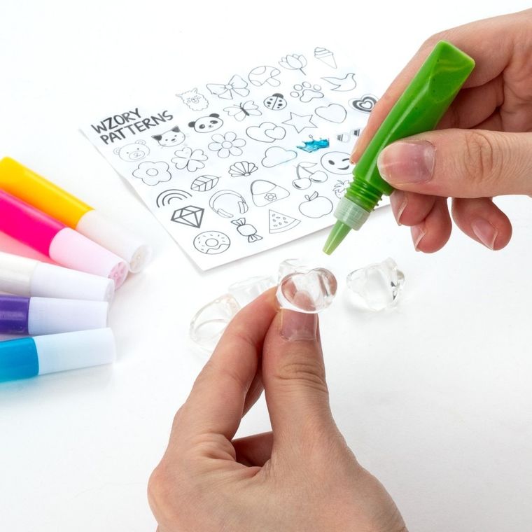 Kidea, Pierścionki do ozdabiania, zestaw kreatywny