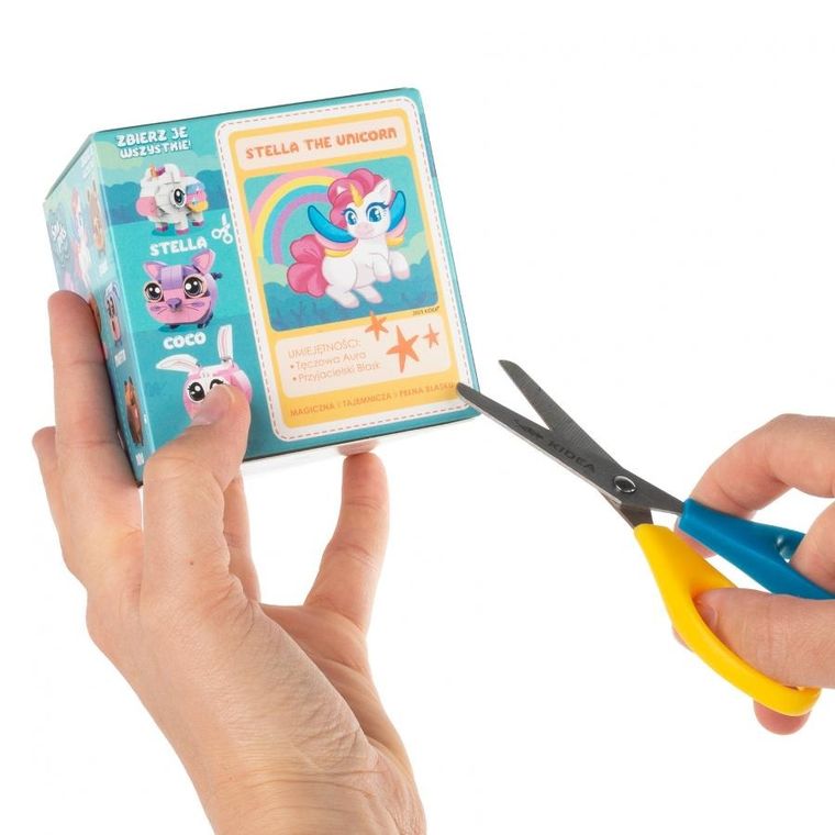 Kidea, Snapets, klocki, biały jednorożec, 114 elementów