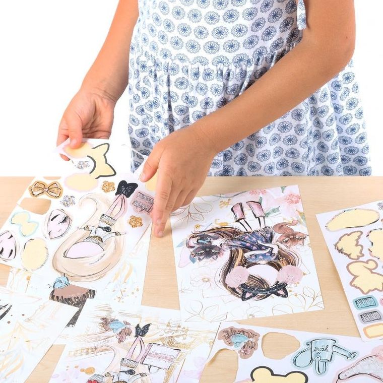 Kidea, stwórz własną księżniczkę, zestaw kreatywny