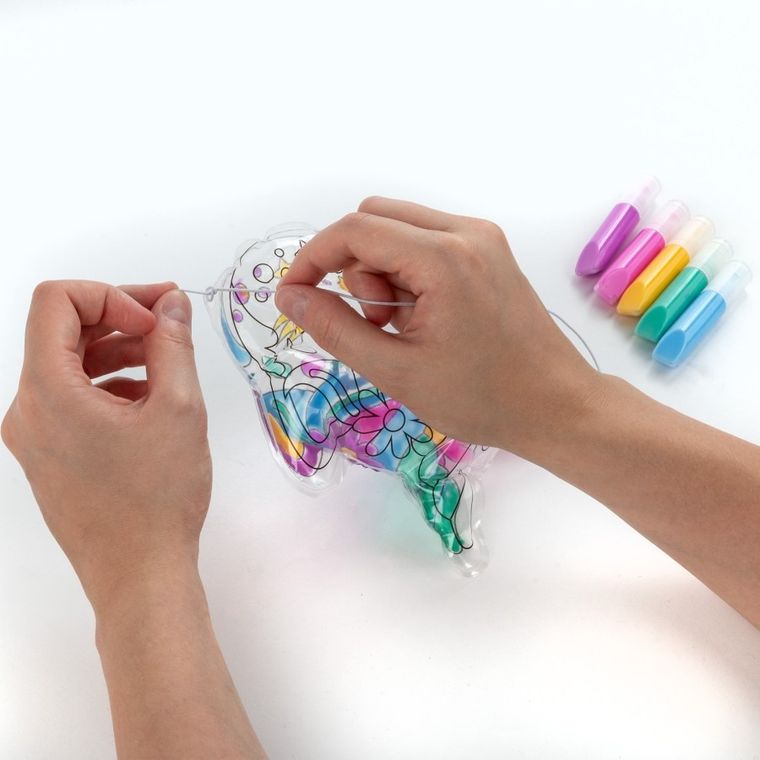 Kidea, Wróżka, maska i różdżka 3D, zestaw kreatywny