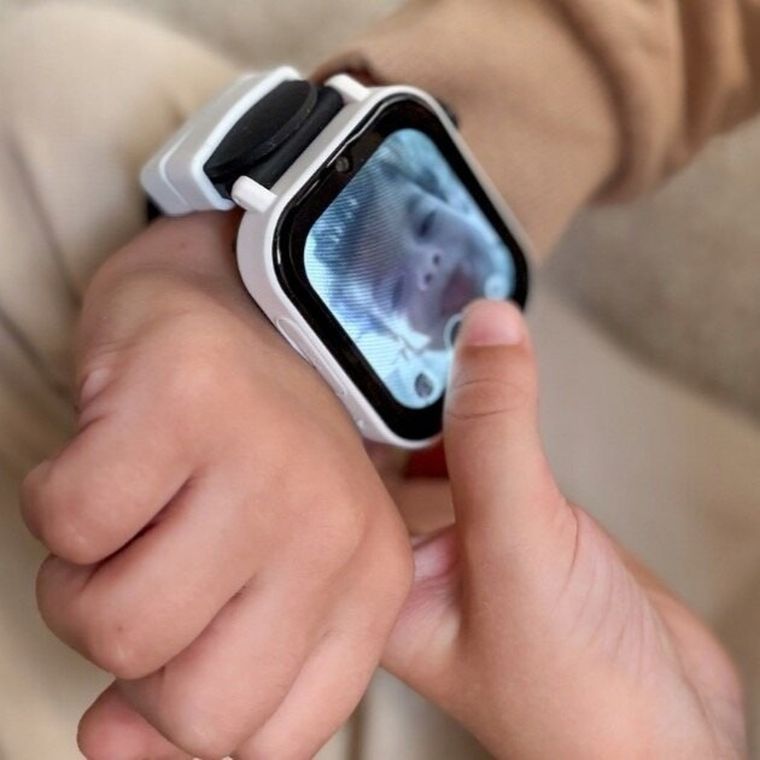 Kidiz Watch, Chat, smartwatch, czarny