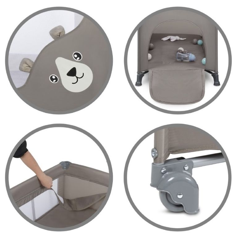 Kidwell, Blissy Duo, łóżeczko turystyczne, Beige