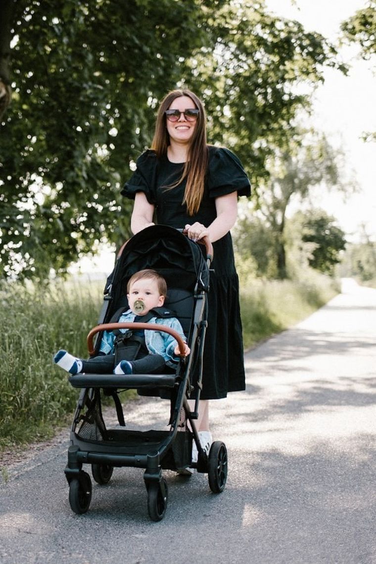 Kidwell, Colmer, wózek spacerowy, Jet Black