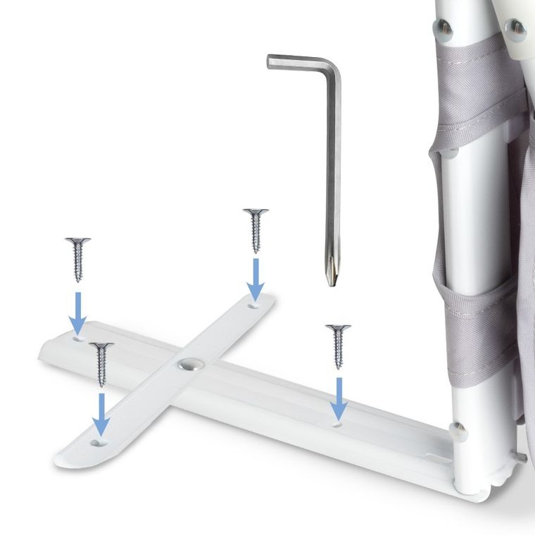 Kidwell, Cori 150, barierka do łóżka, gray
