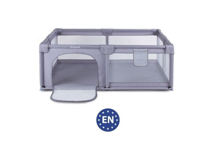 Kidwell, Fanko, kojec, gray, 120-180 cm