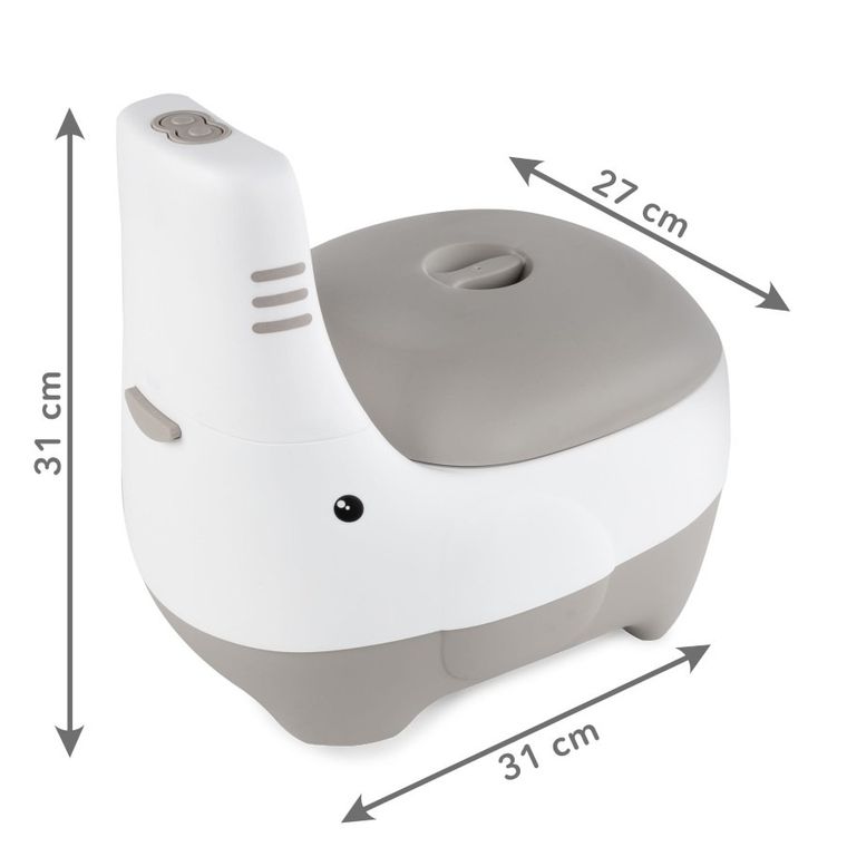 Kidwell, Fino, interaktywny nocnik, gray