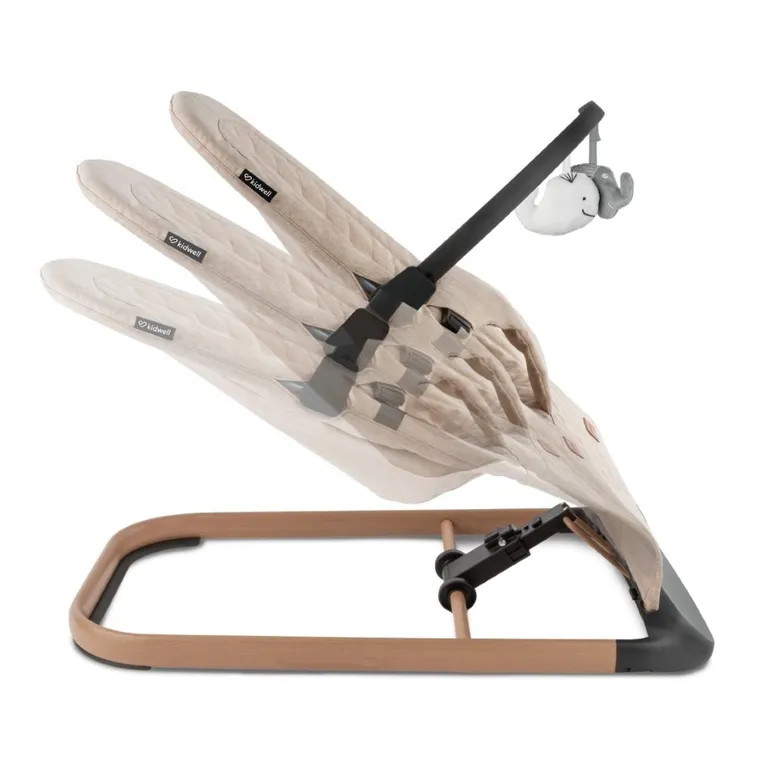 Kidwell, Laro, leżaczek bujaczek, Beige Wooden