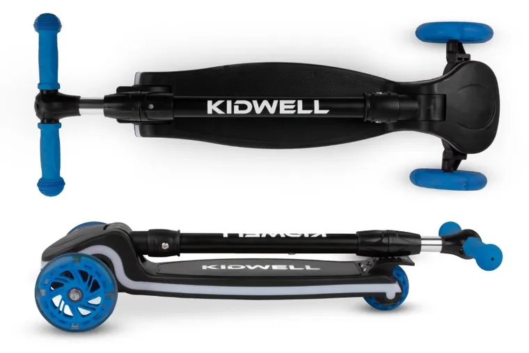 Kidwell, Lumo, hulajnoga 3-kołowa LED, balansowa, blue