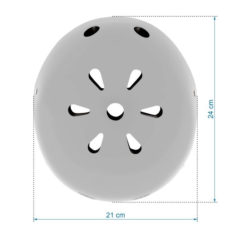 Kidwell, Orix II, kask ochronny, szary mat, rozmiar 52-56 cm