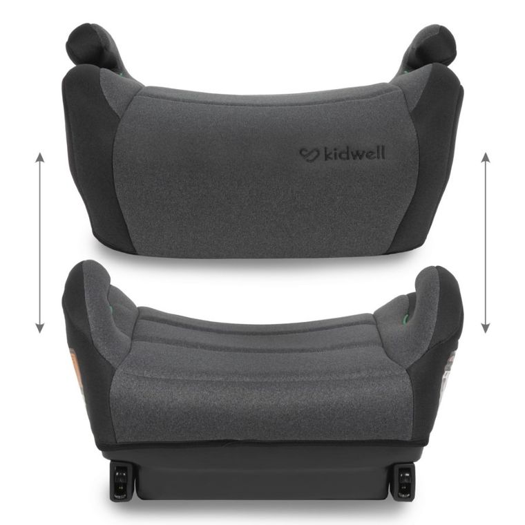 Kidwell, Ovan, podstawka samochodowa, Black/Gray, 125-150 cm