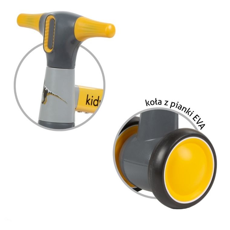 Kidwell, Petito, jeździk, dino