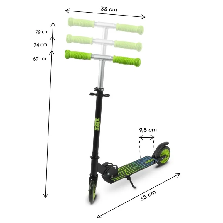 Kidwell, Skipo, hulajnoga, zone