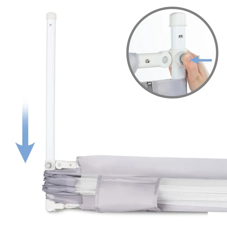 Kidwell, Tiva 200, barierka do łóżka, gray