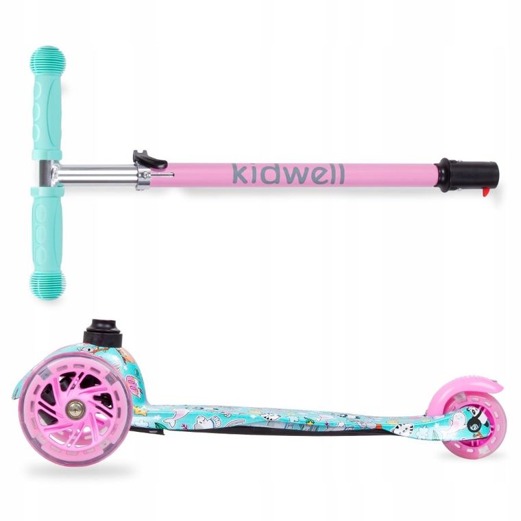 Kidwell, Uno, hulajnoga 3-kołowa, balansowa, happy