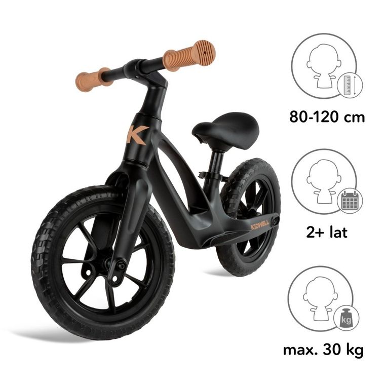 Kidwell, Vito, rowerek biegowy, Black