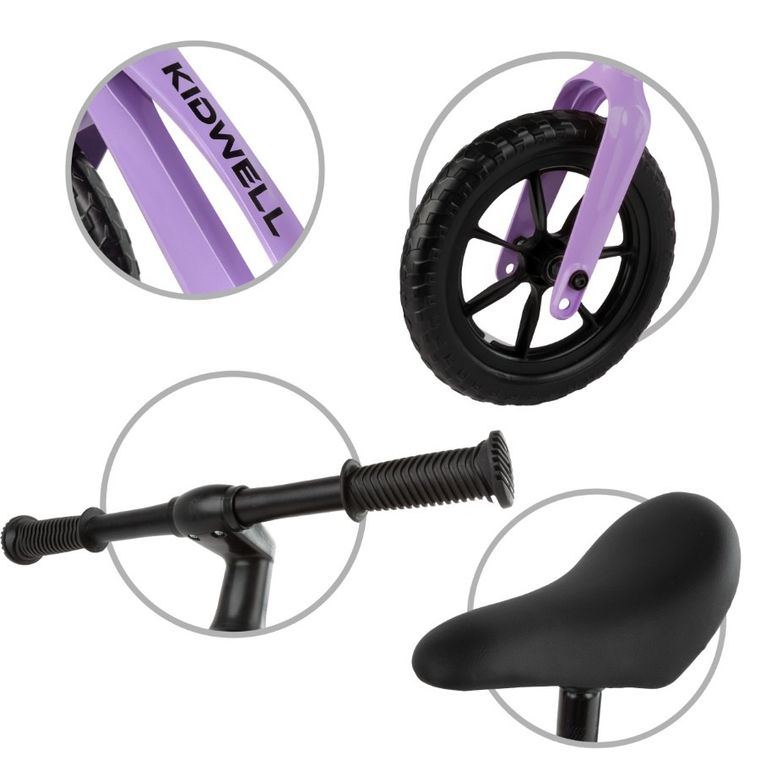 Kidwell, Vito, rowerek biegowy, Violet