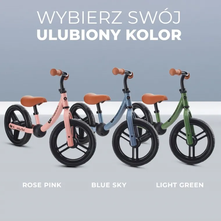 Kinderkraft, 2Way Next, rowerek biegowy, Blue Sky