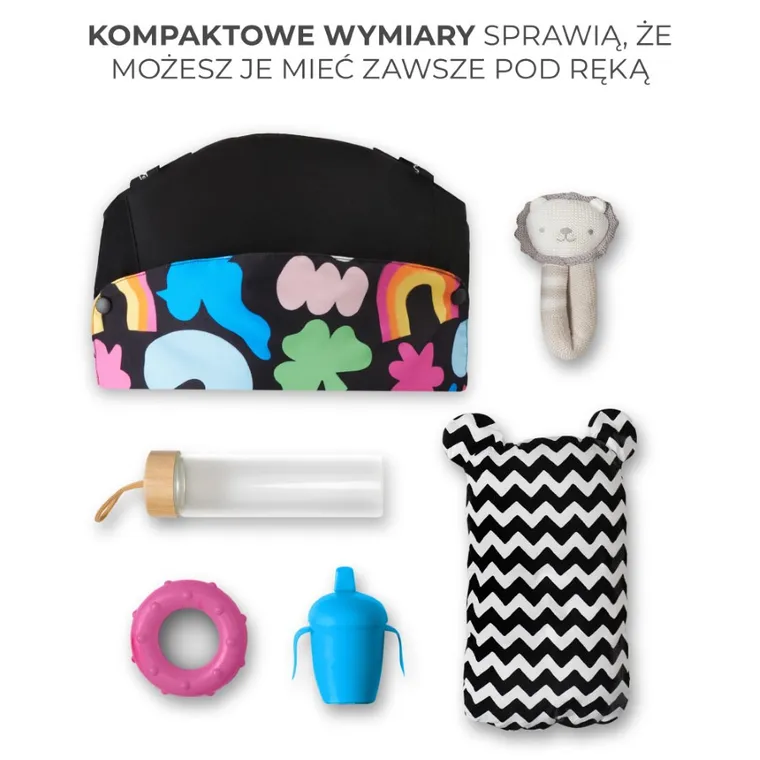 Kinderkraft, Huggy, Happy Shapes, nosidełko