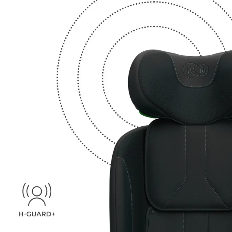 Kinderkraft, I-360 2 Plus, fotelik samochodowy, i-Size, black, 40-150 cm