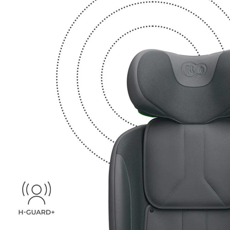 Kinderkraft, I-360 2 Plus, fotelik samochodowy, i-Size, grey, 40-150 cm