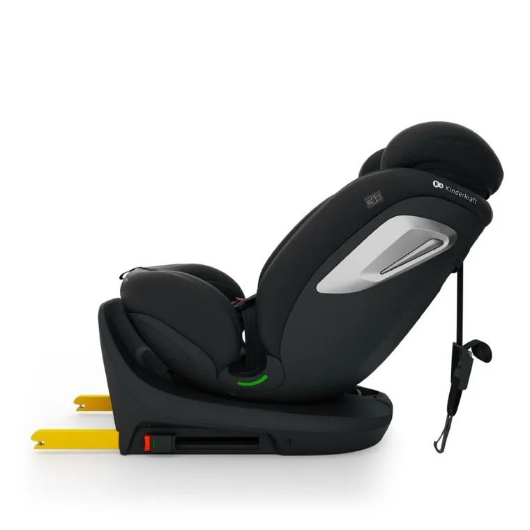 Kinderkraft, I-Grow 2 Plus, fotelik samochodowy, i-Size, black, 40-150 cm