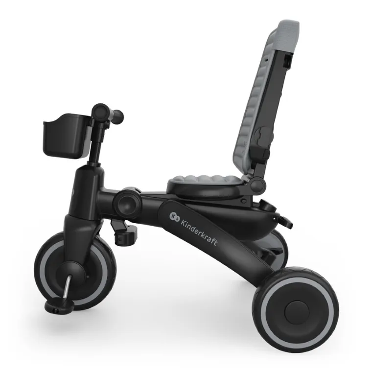 Kinderkraft, Jazz 3, rowerek trójkołowy 6w1, Grey