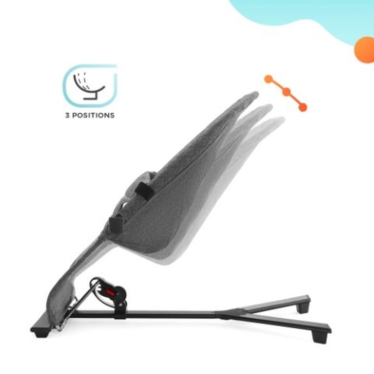 Kinderkraft, Mimi, leżaczek bujaczek, Pink