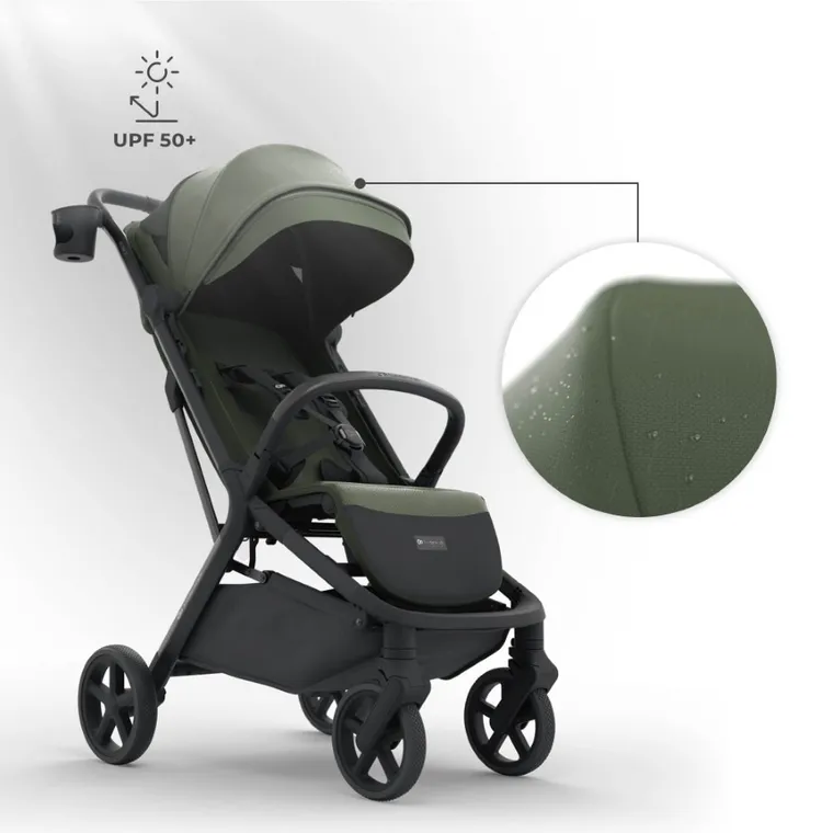 Kinderkraft, Nubi 3, wózek spacerowy, Mystic Green