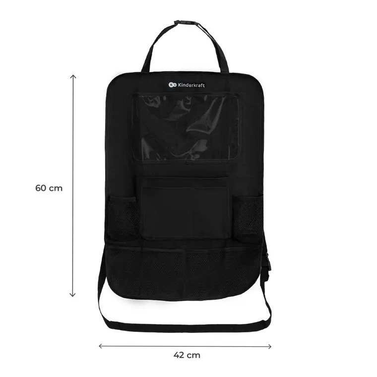 Kinderkraft, organizer samochodowy, czarny