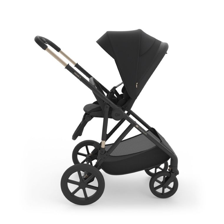 Kinderkraft, Prime 3, wózek wielofunkcyjny, 3w1, venezian black