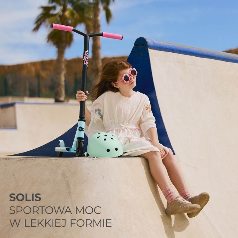 Kinderkraft, Solis, hulajnoga, Pink