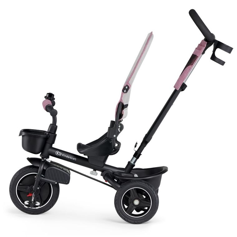 Kinderkraft, Spinstep, rowerek trójkołowy, Pink