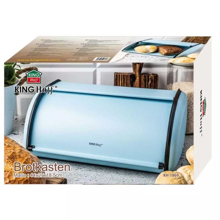 Kinghoff, chlebak stalowy, niebieski