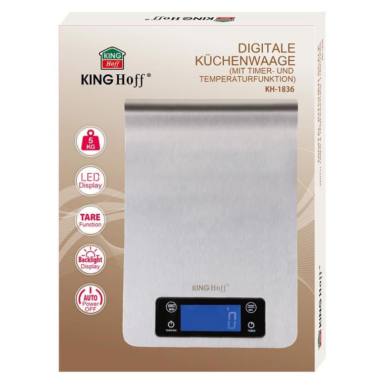 Kinghoff, elektroniczna waga kuchenna, KH-1836