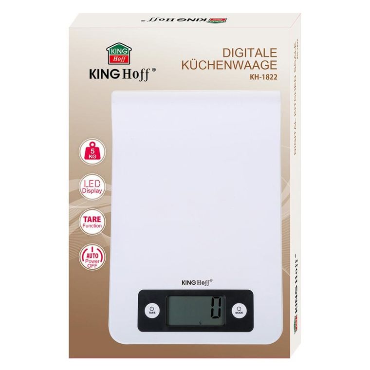 Kinghoff, elektroniczna waga kuchenna na reling, KH-1822