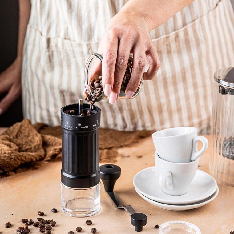 Kinghoff, ręczny młynek do kawy z regulacją, kh-2002