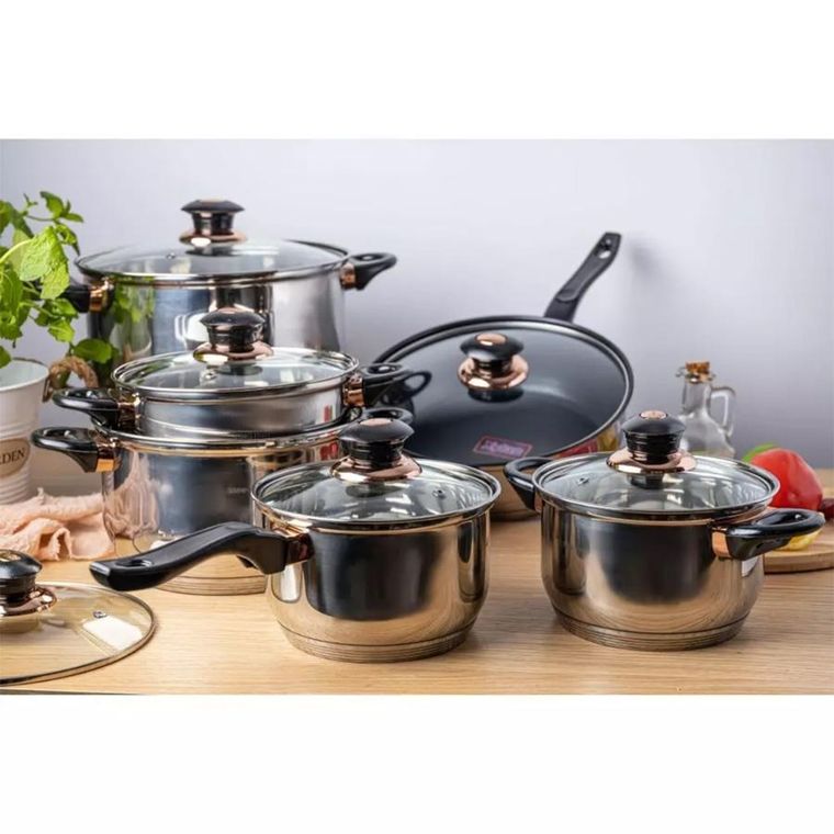 Kinghoff, zestaw garnków, 12 elementów, KH-1767