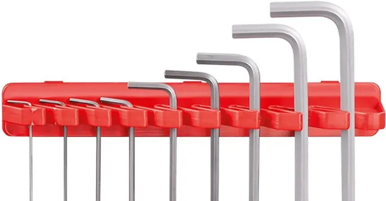 Kistenberg, zestaw wieszaków uchwytów do tablicy warsztatowej, 20 szt.