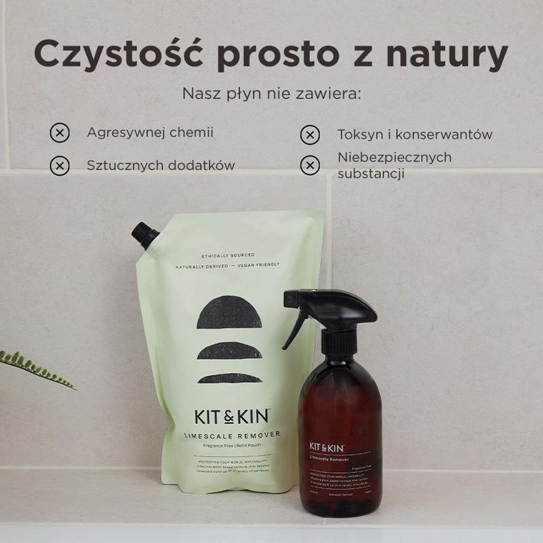 Kit & Kin, naturalny odkamieniacz, 1l